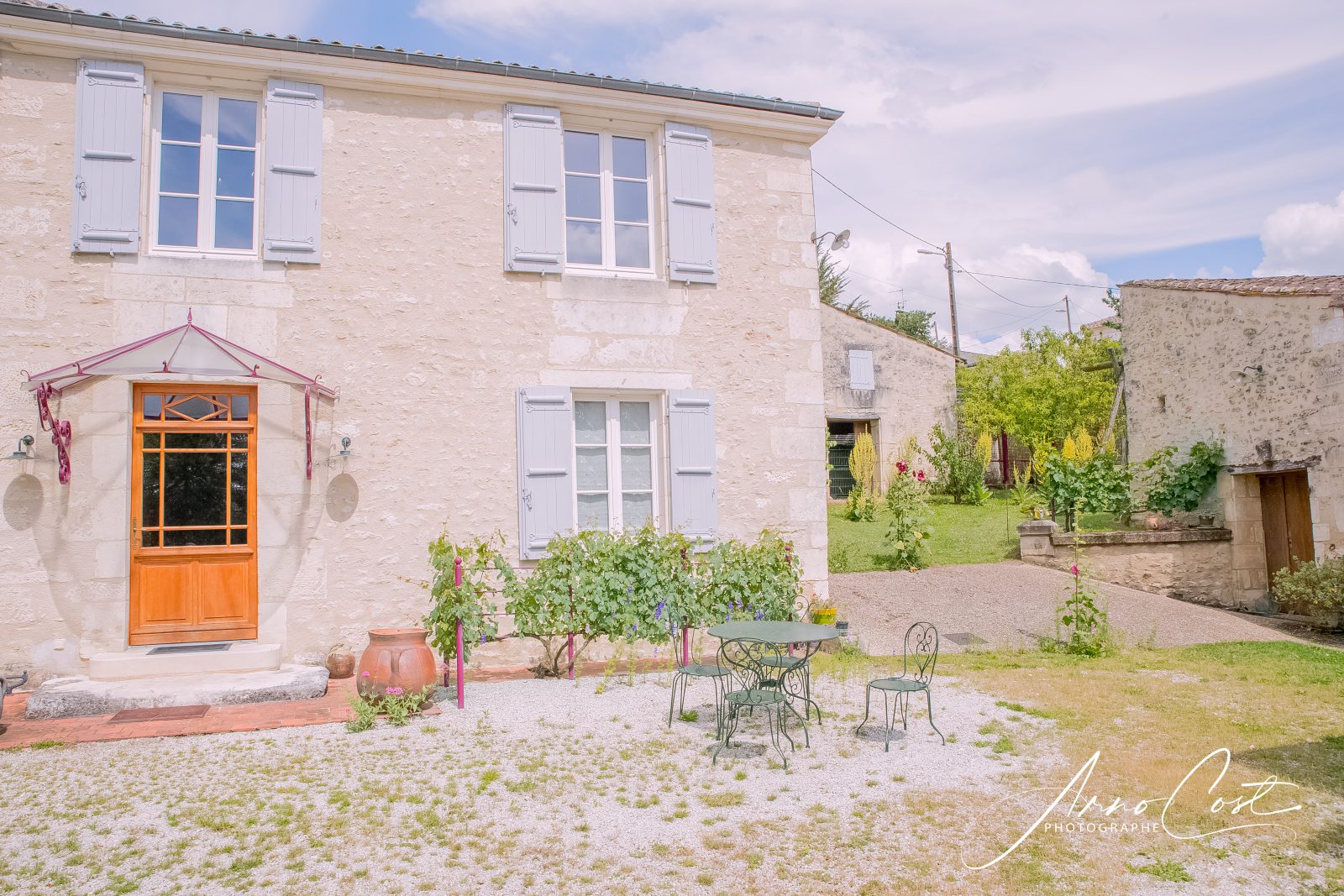 Façade du Gîte des Sablons
